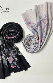 Kerudung Giscarf by tutyadib Motif rohana kudus