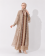 ANNA DRESS -TAUPE