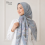 Blus Set Kerudung Motif Talawang Dayak