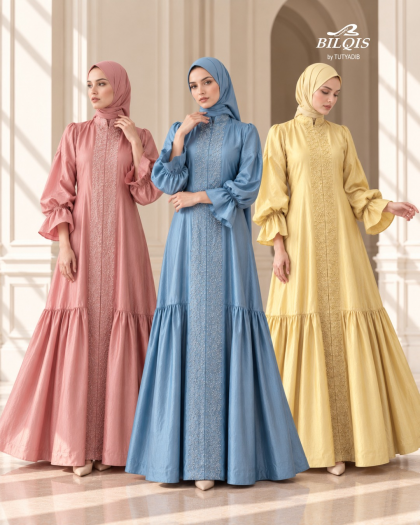 DRESS LISTYA BILQIS BY TUTYADIB