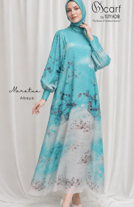 Dress Set Scarf Motif Maratua by Giscarf TutyAdib