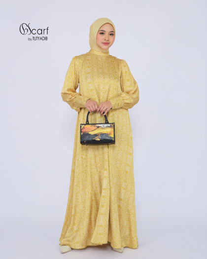 GISCARF by TUTYADIB Tenun Siak Gamis