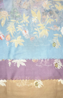 Kerudung Giscarf Motif Raja Ampat