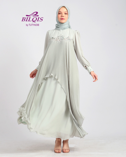 LD Khaira Plisket Mint Tpl.Lace Mt