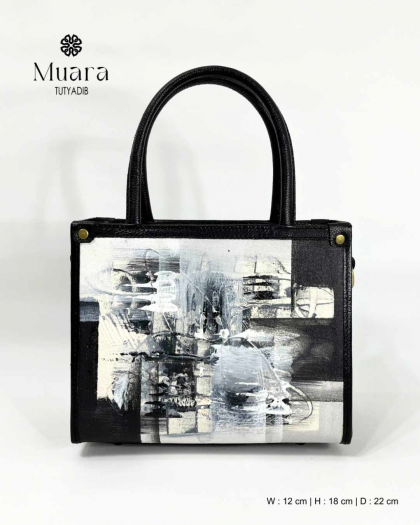 MUARA BAG - ABSTRAK ABSTRACT SERIES - BLACK