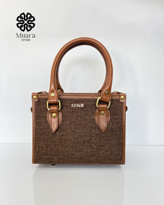 MUARA BAG - CANVAS - BROWN