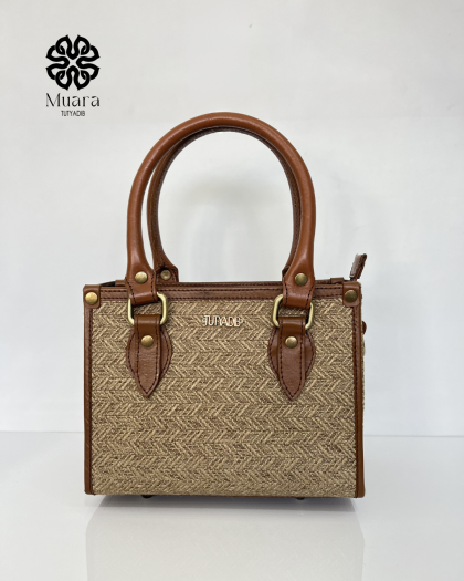 MUARA BAG - CANVAS - TORTILLA