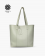 MUARA BAG - LEATHER - REBBECA TOTEBAG SAGE GREEN