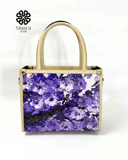 MUARA BAG - PAINTING NATURE SERIES - IVORY