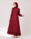 NYRA DRESS - MAROON