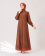 NYRA DRESS - TERRACOTA