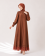 NYRA DRESS - TERRACOTA