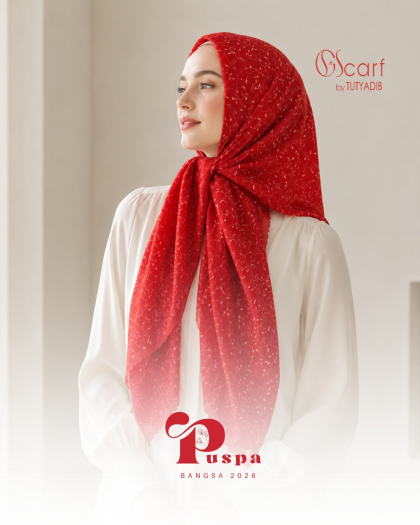 PUSPA BANGSA GISCARF BY TUTYDIB